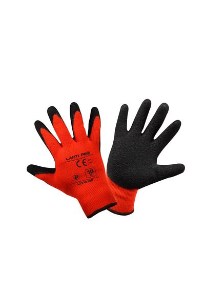 Lahti Pro Latex Thermal Glove / Red - 11