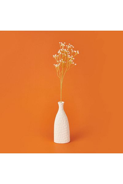 Herdekora Cipso Artificial Flower - White - 63 cm