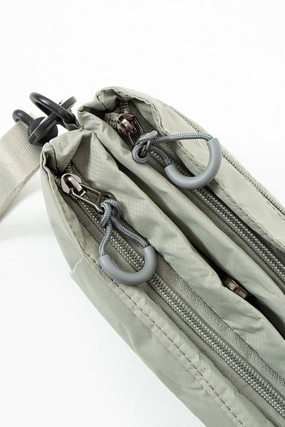 OLDSO Sanmorris Women's 4 Compartment Parachute Fabric Adjustable Crossbody Bag