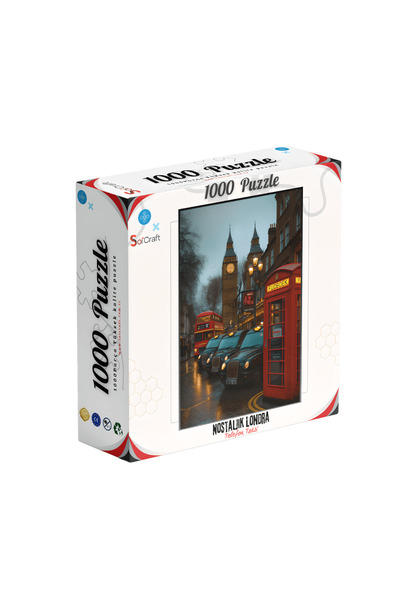 Soi Craft 1000 Parça Puzzle Nostaljik Londra