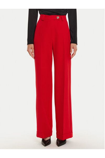 MARYLEY Women's Fabric Trousers 24IB563/43MA Red