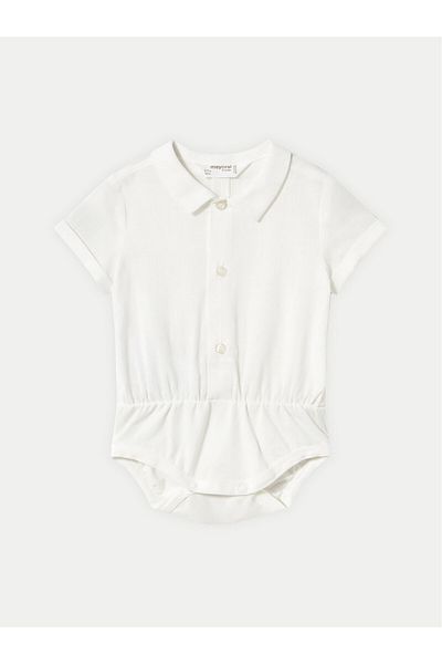 MAYORAL Boy Baby Bodysuit 1796 White