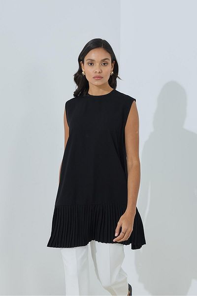 Merve Gültekin Pleated Underwear Black