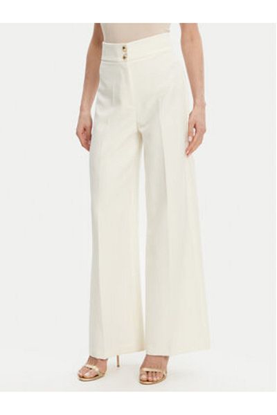 MARYLEY Pantaloni din material textil pentru femei 25EB680/M25/43VA Ecru