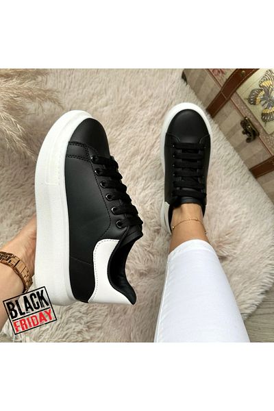 dehaine Adidasi pentru dama, mq, calcai alb, fashion, casual, talpa inalta