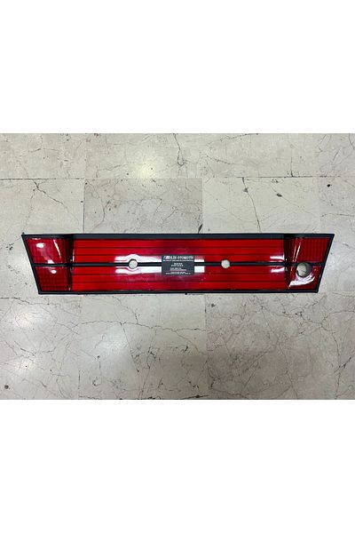 TİTANİKPARTS For Bmw 5 Series E34 Red Rear Plate Reflector Zero Plate Reflector