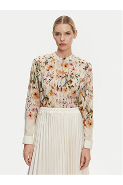 Luisa Spagnoli Women's Shirt 541745 BARONESSA Beige