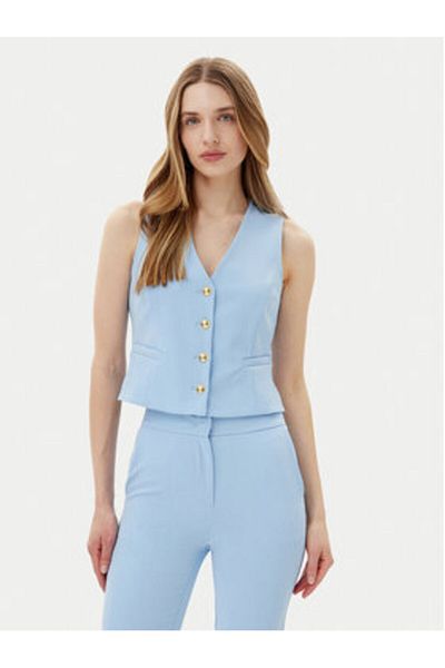 MARYLEY Women's Vest 25EB128/43MA Light Blue