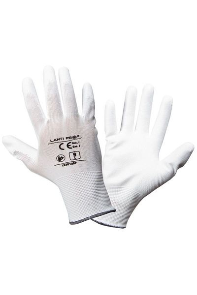 Lahti Pro Polyurethane Glove With Polyester / Open - 10