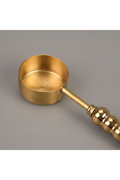 MATMEL Stainless Steel Measuring Spoon - Gold - 15 ml