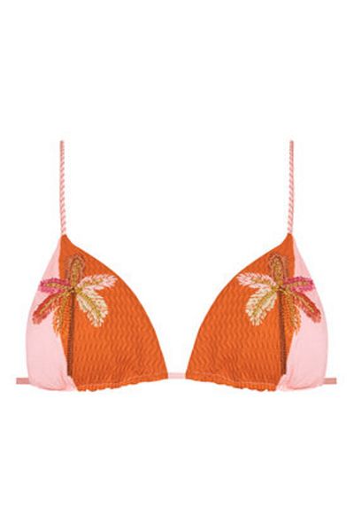 MAAJİ Sutien de bikini pentru femei maaji PT3745STR001 Portocaliu
