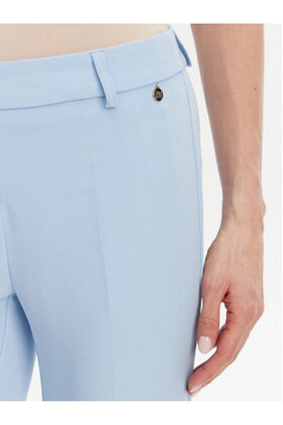 MARYLEY Pantaloni din material textil pentru femei 25EB52Z/M24/43MA Albastru deschis