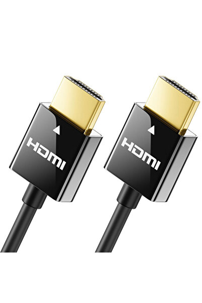 BK Teknoloji Yüksek Kalite 3D 4K Ultra HD UHD Slim İnce HDMI Kablo 1.8 Metre