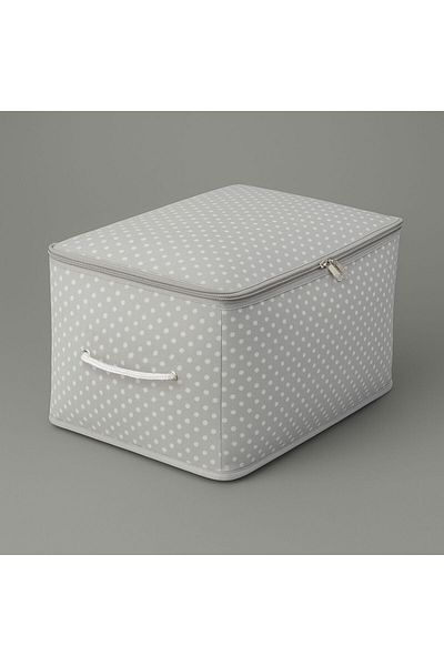 MATMEL Home Polka Dot Detailed Mini Size Bag - Gray - 30X22X18 cm