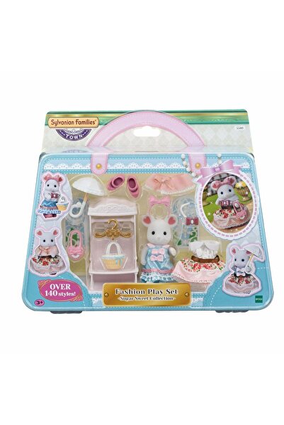 NEWBRENDHOME ألعاب تعليمية 5540 مجموعة أزياء فأر المارشميلو من سيلفانيان فامي...