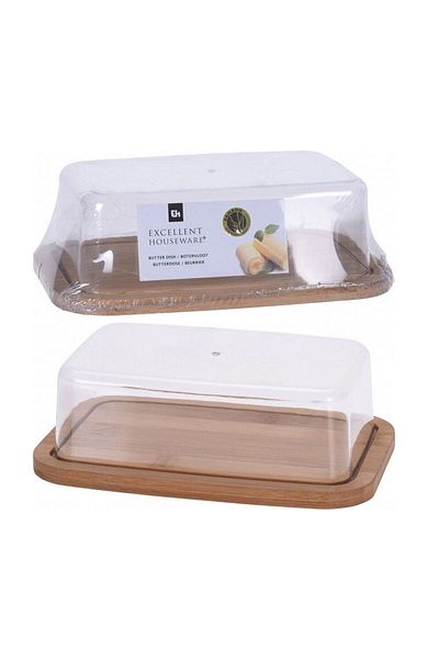 Excellent Houseware Bamboo Butter Bowl - 10X16 cm