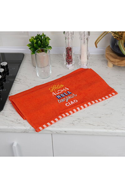MATMEL Soft Hola Kitchen Towel - Orange - 40X66 cm