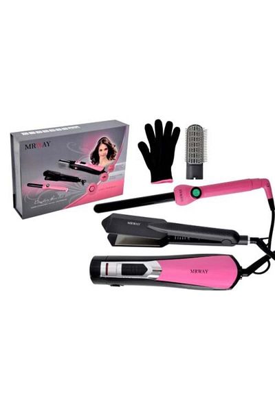 Mini Baby 3-in-1 Set (Dryer + Ceramic + Curling Iron) from Marwy