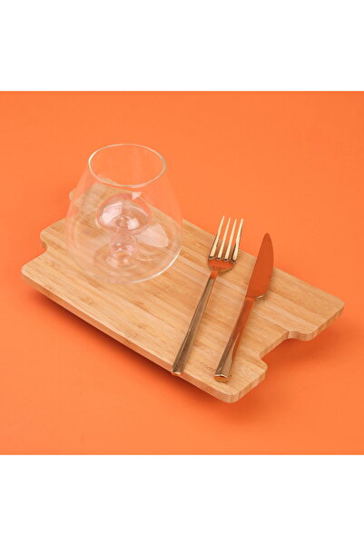 ASPARTAM Borosilicate Glass Soft Drink Glass with Kitchen Figure - Transparent / Pink - 510 ml