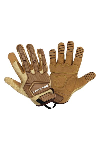 Lahti Pro Synthetic Leather Glove With Impact Protection - 8