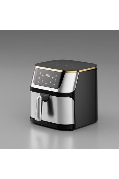 HTH Air Fryer, extra large capacity 12L 2400W,one touch LCD panel