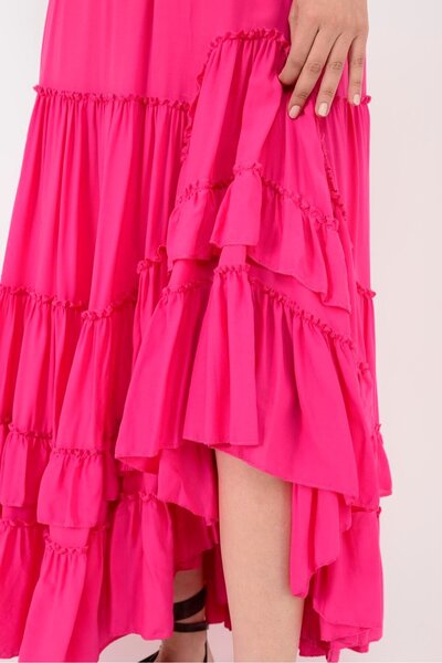 ZTO KADIN BELİ LASTİKLİ TREND ETEK