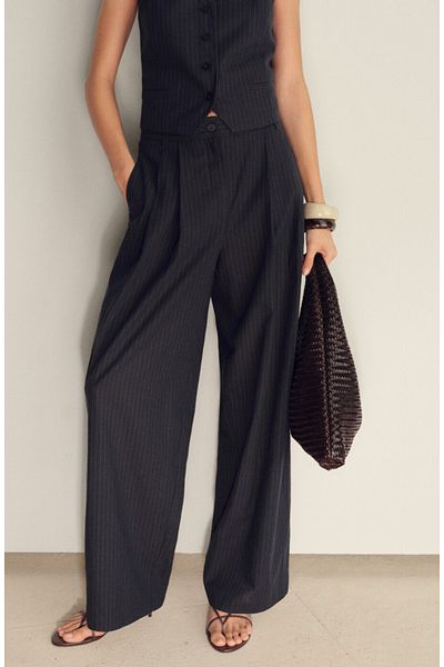 MANGO TROUSERS HONEY