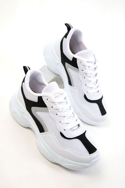 SOHO White-Black Women's Sneaker 20610