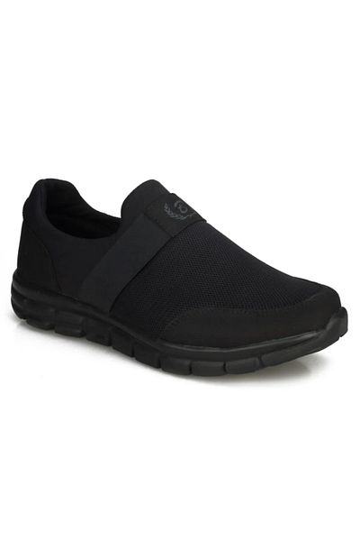 BlackSea Černá - Unisex Lehká sportovní obuv s měkkou podrážkou na každodenní vycházku