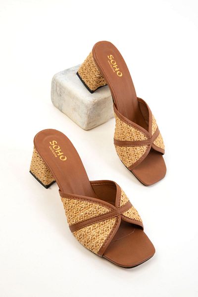 SOHO Taba-Hasır Damen Klassische Schuhe mit Absatz 20646