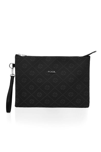 Fossil Czarna damska kopertówka 05FO25Y5054