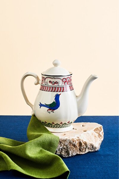 Karaca x Ömür Akkor İznik Kuş Demlik 965 ml