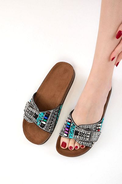 SOHO Black Women's Slippers 20660
