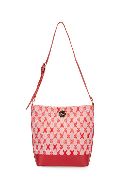 Pierre Cardin Red Women's Shoulder Bag 05Po25Y1899