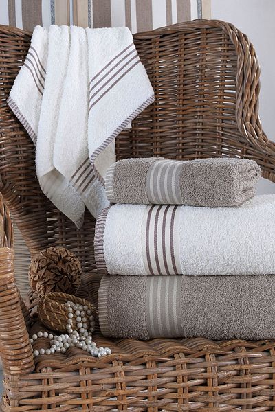 Trendyol Collection 2-Piece Face Towel 50X80Cm & 2-Piece Bath Towel 70X140Cm Tphss25Hvl00015