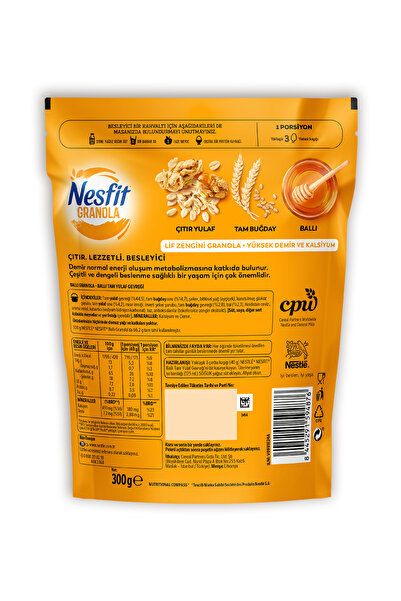 Nesfit Nesfit Granola Ballı 300 gr