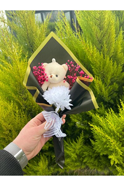 DAFNE Seni seviyorum demenin en tatlı yolu peluş ayıcık buketi