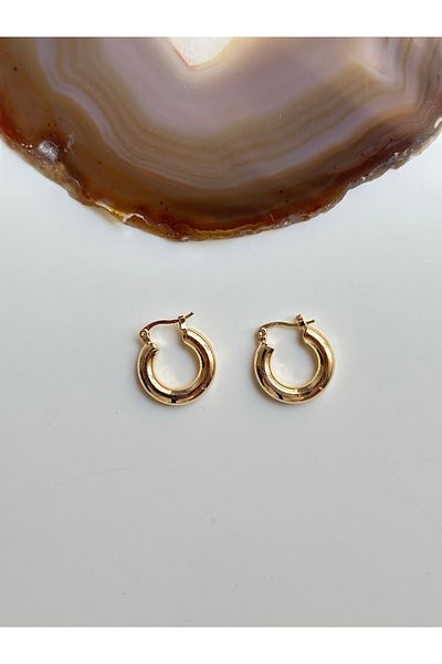 YOUES JEWELRY Gold Minimal Earrings Women's Earrings