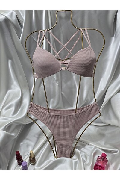 Dominant BRONZE WRİST DERBY RİBANA SÜTYEN TAKIMI