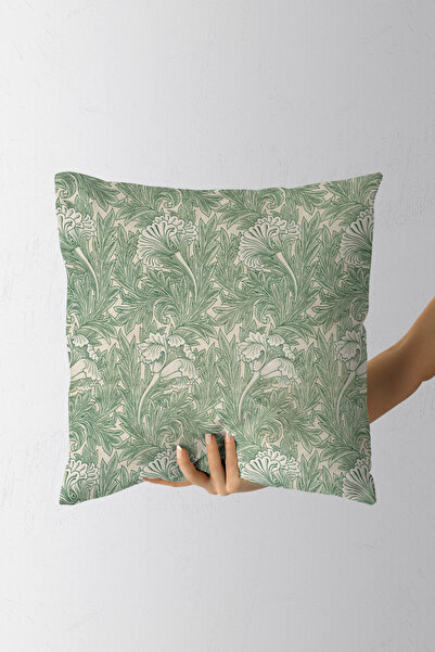 Ulu Home غطاء وسادة مزدوج الجوانب من ويليام موريس توليب