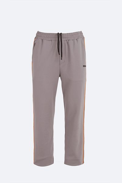 Isaora Λεπτομέρεια ρίγες Stretch Relaxed Fit Κανονική μέση ίσια παντελόνι Jogger Ανδρικό ΠΑΝΤΕΛΟΝΙ M24S5404 N