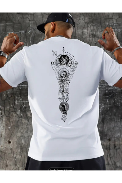 Marco Fresco تي شيرت مطبوع عليه ساموراي للجنسين