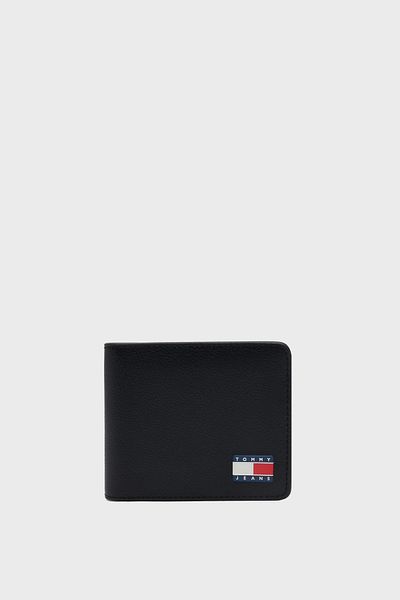 Tommy Jeans Leather Blend Logo Wallet Men Wallet Am0Am13371 Bds