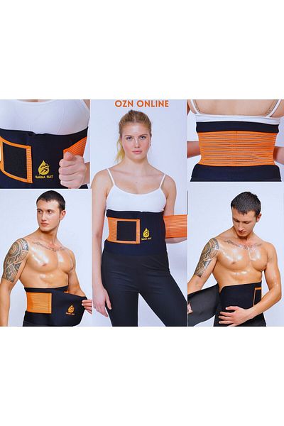 SAUNA SUIT Колан за отслабване, дебела талия, корем, топене, отслабване, изпотяване, корсет, термо колан за сауна, неопренов плат