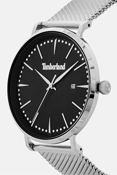 Timberland Men TDWGH0029302 Stainless Steel Analog Watch 42 mm, Silver