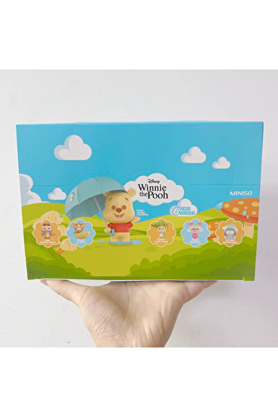 Miniso مجموعة هاسبرو المكونة من 6 قطع من سلسلة ديزني بوه بير ذات الطابع المطر...