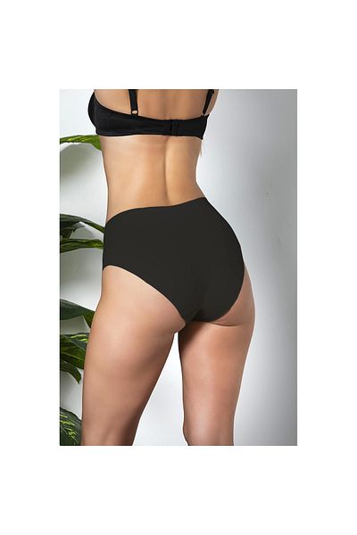 Narnuga Mi̇raxx 3-Pack Seamless, Non-Marking, Laser Cut, High Waist Slip Panties Black (Mgp21263)