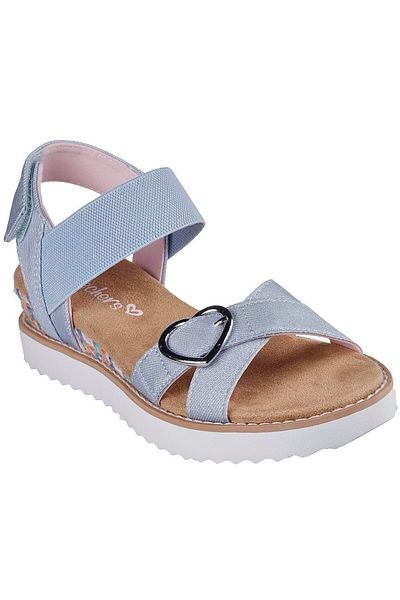 SKECHERS Sandály Skechers Miss Desert Kiss Hi, modré, dětské