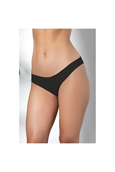 Narnuga Mi̇raxx 3-Pack Seamless, Non-Marking, Laser Cut, Slip Panties Black
