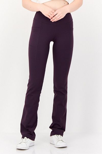 SKECHERS Women Sportswear Fit Walking Pants, Purple